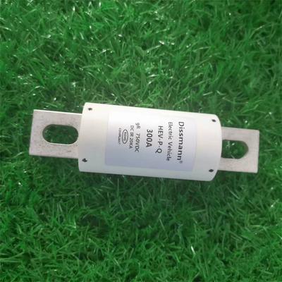 750VDC Penyimpanan Energi Dissmann 300Amp DC Bahan Tabung Serat Sekering