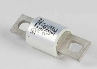Fiber Glass Tegangan Tinggi 500VDC Ceramic Fuse, AR Protection Fast Acting Fuse