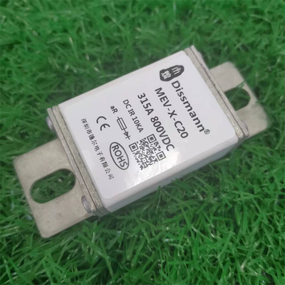 750VDC Dissmann Fuse Europe Square Ceramic Fuse dengan High Breaking Capacity TUV Certified Made in China