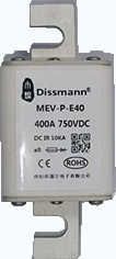 Sekering Semikonduktor 400A 750VDC Tegangan Terukur Standar IEC60269