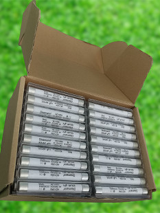 10x85mm Silinder Sekering Perlindungan Tenaga Surya Tegangan Tinggi 1500vdc