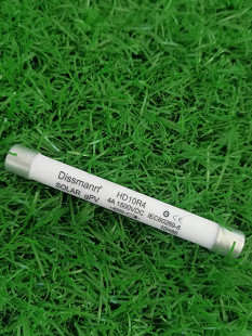 10x85mm Silinder Sekering Perlindungan Tenaga Surya Tegangan Tinggi 1500vdc