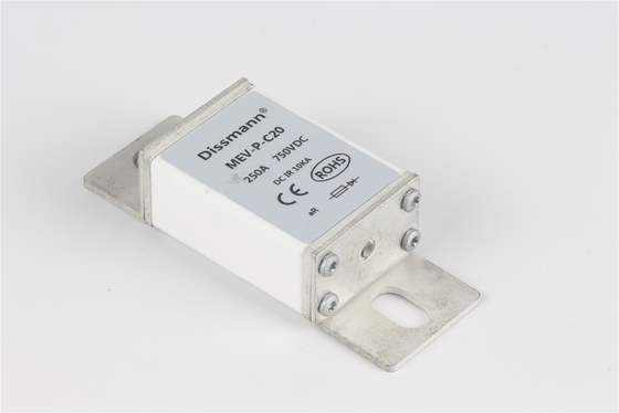Kapasitas Putus Tinggi DC750V MEV Fuse Untuk Sistem Penyimpanan Energi