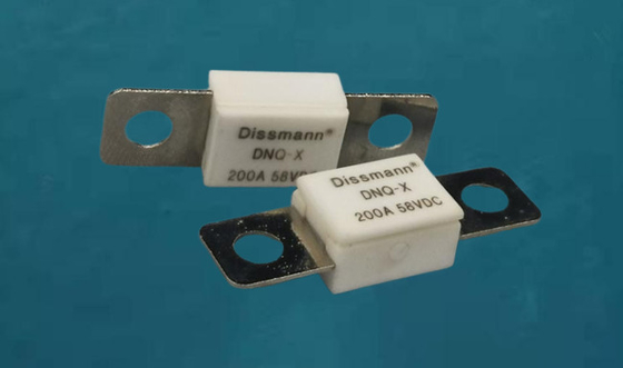 Bahan Keramik Time Lag Fuse, Sekering Tegangan Rendah DC58V 200A