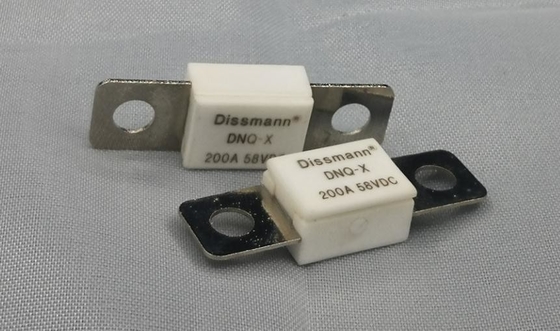 Bahan Keramik Time Lag Fuse, Sekering Tegangan Rendah DC58V 200A