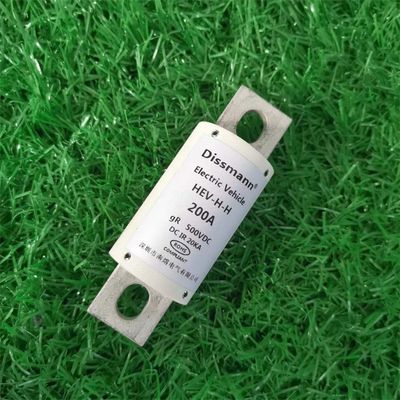 Dissmann DC500V 200A HEV Fuse Fiber Tube Untuk Kendaraan Listrik