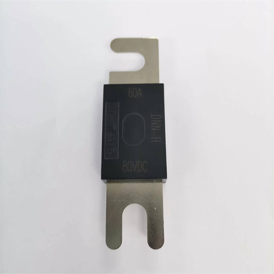 Flat Plug Bersertifikat UL DC150V 250A Time lag Fuse Untuk Sistem Penyimpanan Energi