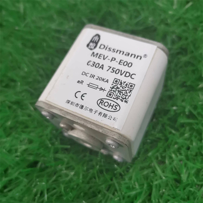 DC50KA Kapasitas Pemutusan Tinggi Fuse Dissmann MEV Seri 500VDC 700Ampere
