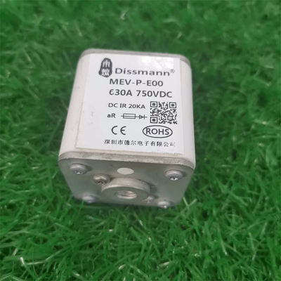 DC50KA Kapasitas Pemutusan Tinggi Fuse Dissmann MEV Seri 500VDC 700Ampere