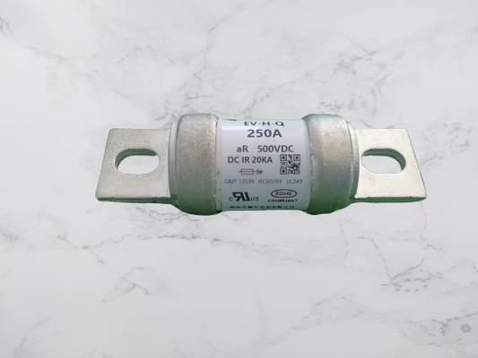 Sekering Jenis Baut 500VDC, Sekering Bertindak Cepat Semikonduktor Keramik 150Amp