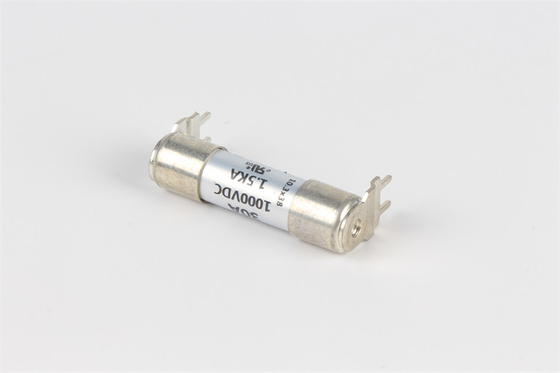 10x38mm Sekering Keramik Tegangan Tinggi HD10D.J03 Solder Plate Mount Fuse Bersertifikat UL Buatan China