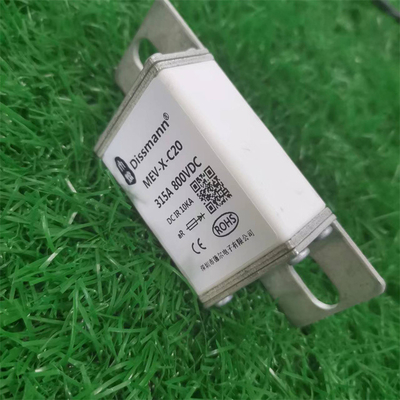 750VDC Dissmann Fuse Europe Square Ceramic Fuse dengan High Breaking Capacity TUV Certified Made in China