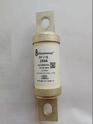 125 Amp NH Type HRC Fuse 1000VDC Dinilai Untuk Tumpukan Pengisian EV
