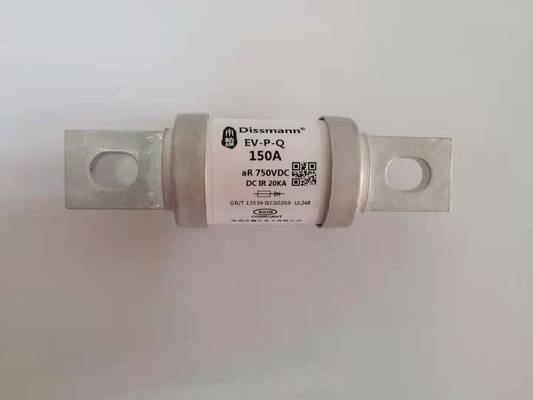 125 Amp NH Type HRC Fuse 1000VDC Dinilai Untuk Tumpukan Pengisian EV