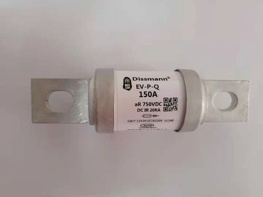125 Amp NH Type HRC Fuse 1000VDC Dinilai Untuk Tumpukan Pengisian EV