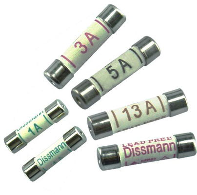 Bs1362 3a British Standard Fuse Sertifikat ASTA Bahan Tabung Keramik