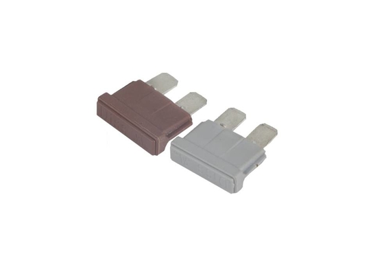 Otomotif Terang 1 Amp Fast Acting Fuse Bahan PBT Bentuk Datar