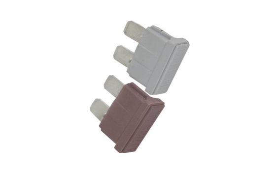 Otomotif Terang 1 Amp Fast Acting Fuse Bahan PBT Bentuk Datar