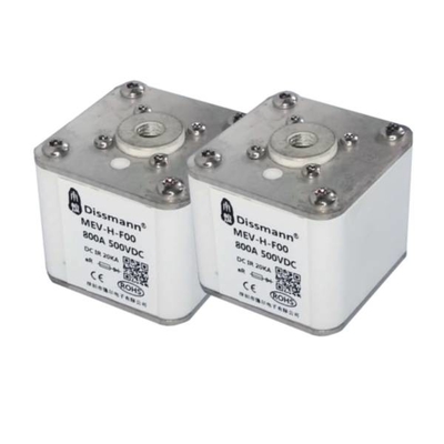 Pengisian Tumpukan 800 Amp Fuse 500VDC Untuk Catu Daya Industri