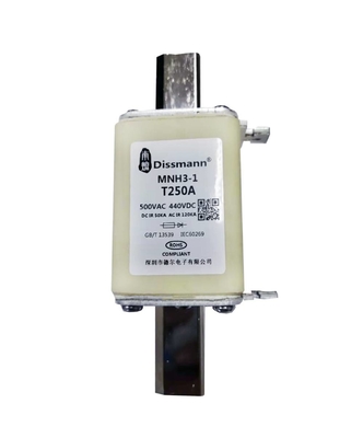 Fiber Pipe High Voltage Automotive Fuse, Nh Fuse 250a CCC Certified