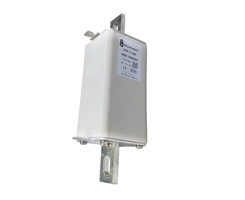 Kontrol Listrik Fuse Cartridge Tegangan Tinggi 50KA DC Untuk PV Inverter