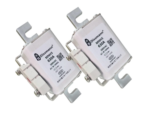 UL248-13 NH Tipe HRC Fuse 630A Nilai Arus Untuk Kabinet Catu Daya