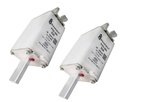Penyimpanan Energi Tegangan Tinggi Otomotif Fuse AC120KA Breaking Capacity