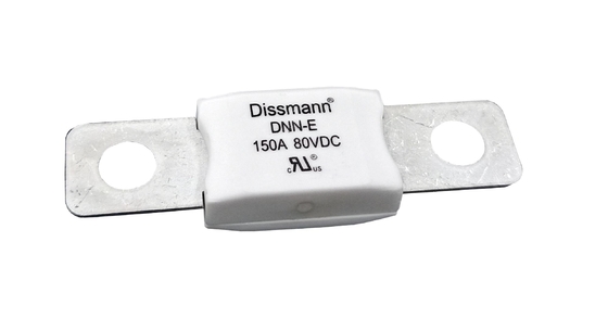 Time Lag 150 Amp Otomotif Fuse Warna Putih Tegangan Nilai 80VDC: