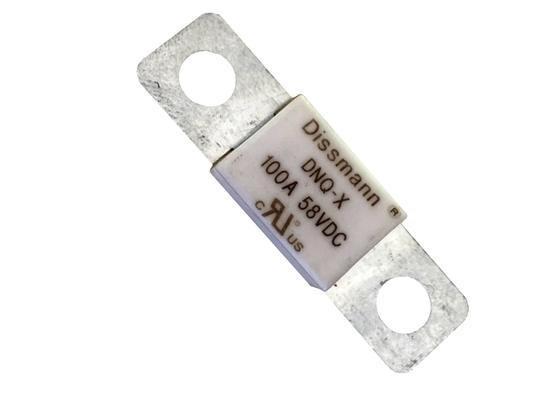 Electric Wood Shell 200 Amp Cartridge Fuse, 58VDC Bolt Down Time Lag Fuse