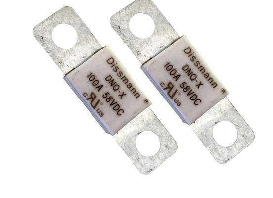 Electric Wood Shell 200 Amp Cartridge Fuse, 58VDC Bolt Down Time Lag Fuse