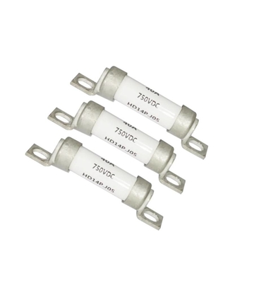 32 Amp 14 X 51 Sekering Daya Industri UL248-13 Standar Dengan Pin Paduan Tembaga