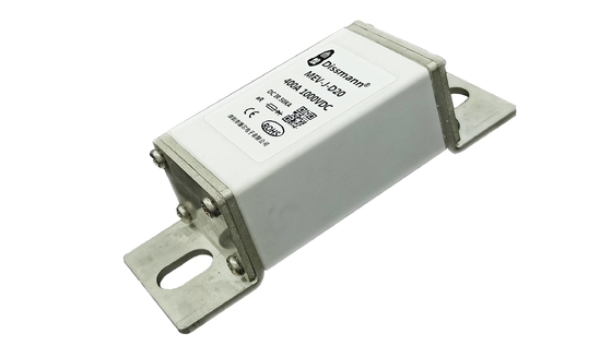 400 Amp Tegangan Tinggi Keramik Fuse ISO8820 Standar Warna Putih