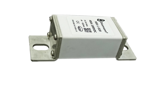 400 Amp Tegangan Tinggi Keramik Fuse ISO8820 Standar Warna Putih