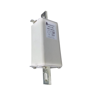1500VDC Solar PV Fuse, 400 Amp Dc Fuse Dengan Pin Paduan Tembaga
