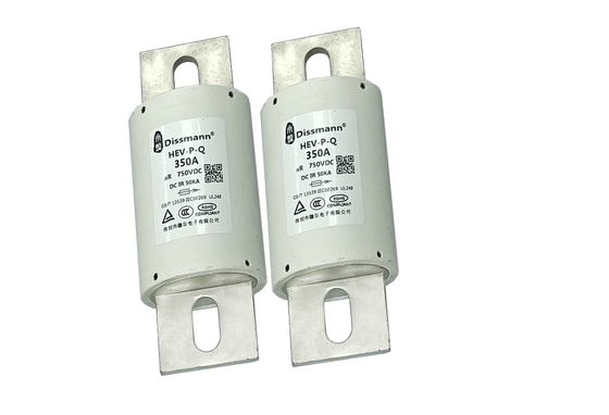 Tegangan Rendah 400 Amp Cartridge Fuse Standar ISO8820 Untuk Pengisian Tumpukan