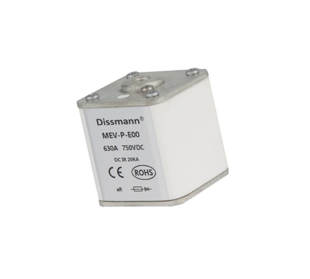 Pengisian Tumpukan Solar PV Fuse DC20KA Breaking Capacity Bahan Keramik