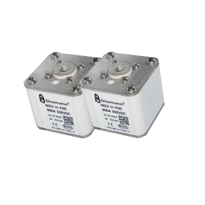 Putih Daya Tinggi Solar Dc Fuse Seri MEV Tegangan Terukur 500volt