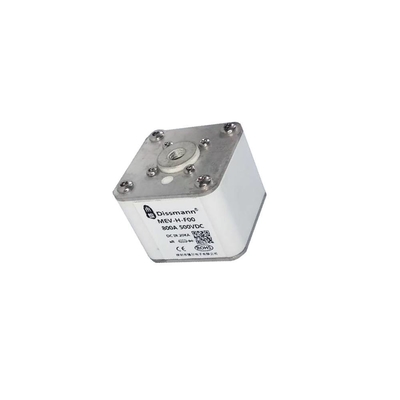 500VDC Tegangan Tinggi Hrc Fuse Cartridge Fuse Seri MEV Dengan Paduan Pin