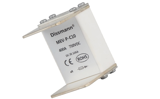 750V DC Energy Storage System Fuse Untuk Kapasitas Pemutusan Inverter DC10KA