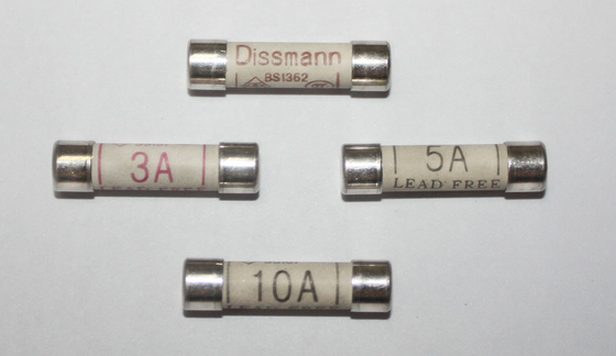 Perlindungan Arus BS1362 Cartridge Fuse 13a Nilai Tegangan Sertifikat ASTA