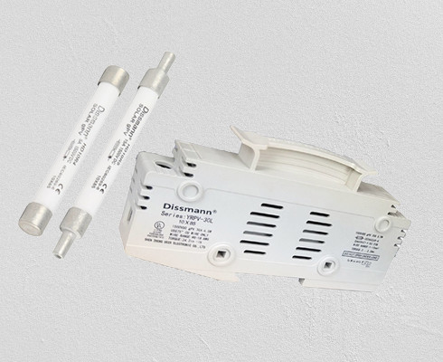 10 × 85 Pv Solar Fuse, White 30 Amp Micro Cartridge Fuse Standar IEC60269.6