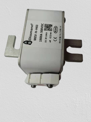 Sekering Perlindungan Semikonduktor Putih 1800A, Sekering Keramik 500v IEC60269