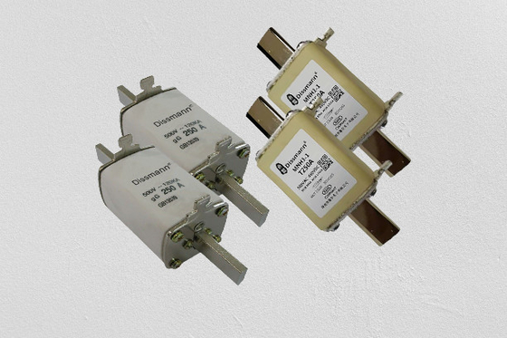 NT RT NH Kapasitas Pecah Tinggi Fuse 600VDC Tegangan Terukur IEC60269