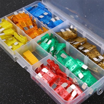 80V Tegangan Rendah Hrc Fuse, ATF 1a Slow Blow Fuse UL Disetujui