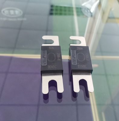 Sekering Baterai Otomotif Tipe Datar Sedang, Sekering Aki Mobil DC80V EV